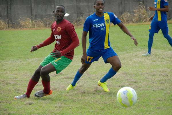 Action from the recently concluded game between Green Island vs. Ruseas