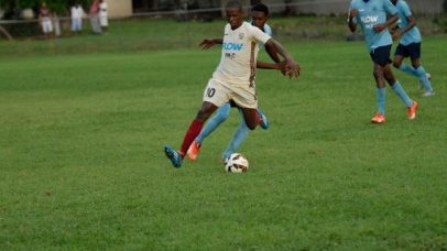 Action from St. James vs. Mannings, St. James won 1-0