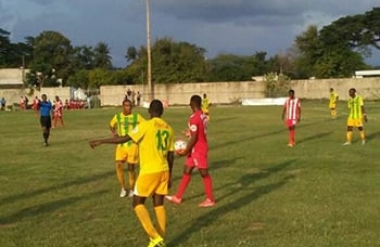 St. Jago vs. Bridgeport in action