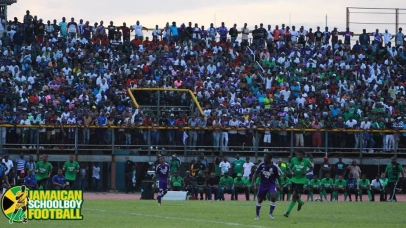 Part of the crowd at the Stadium East Complex