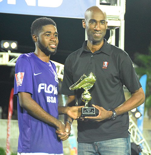 Rashawn Mackison - MVP and Golden Boot Winner