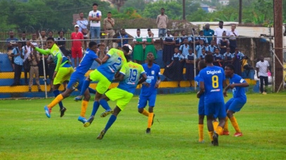 Game action between STETHS and Sydney Pagon