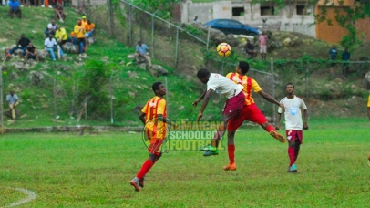 Cornwall College vs St. James 2nd round action