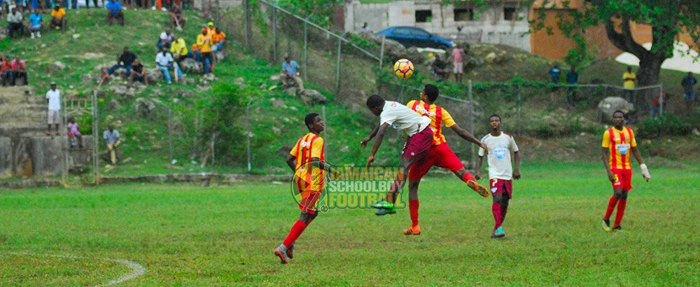 Cornwall College vs St. James 2nd round action