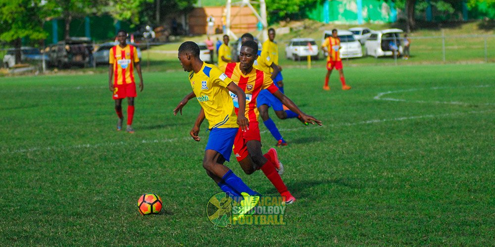 Cornwall College vs Titchfield at Jarrett Park