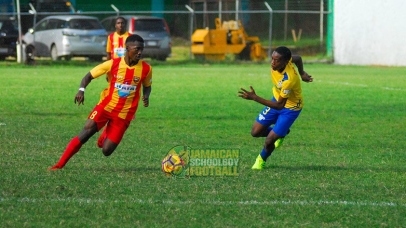 Cornwall College vs Titchfield at Jarrett Park