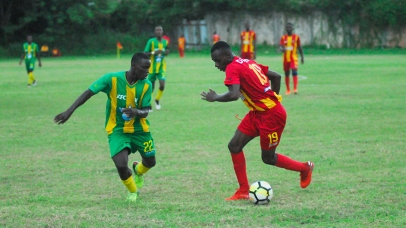 Cornwall College vs Green Pond game action