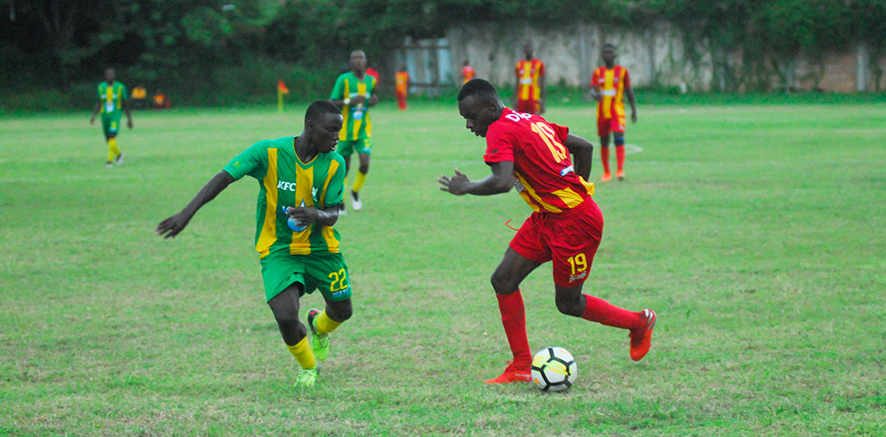 Cornwall College vs Green Pond game action