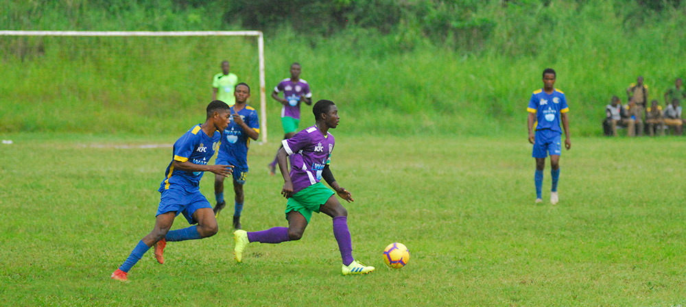 William Knibb vs Cedric Titus game action