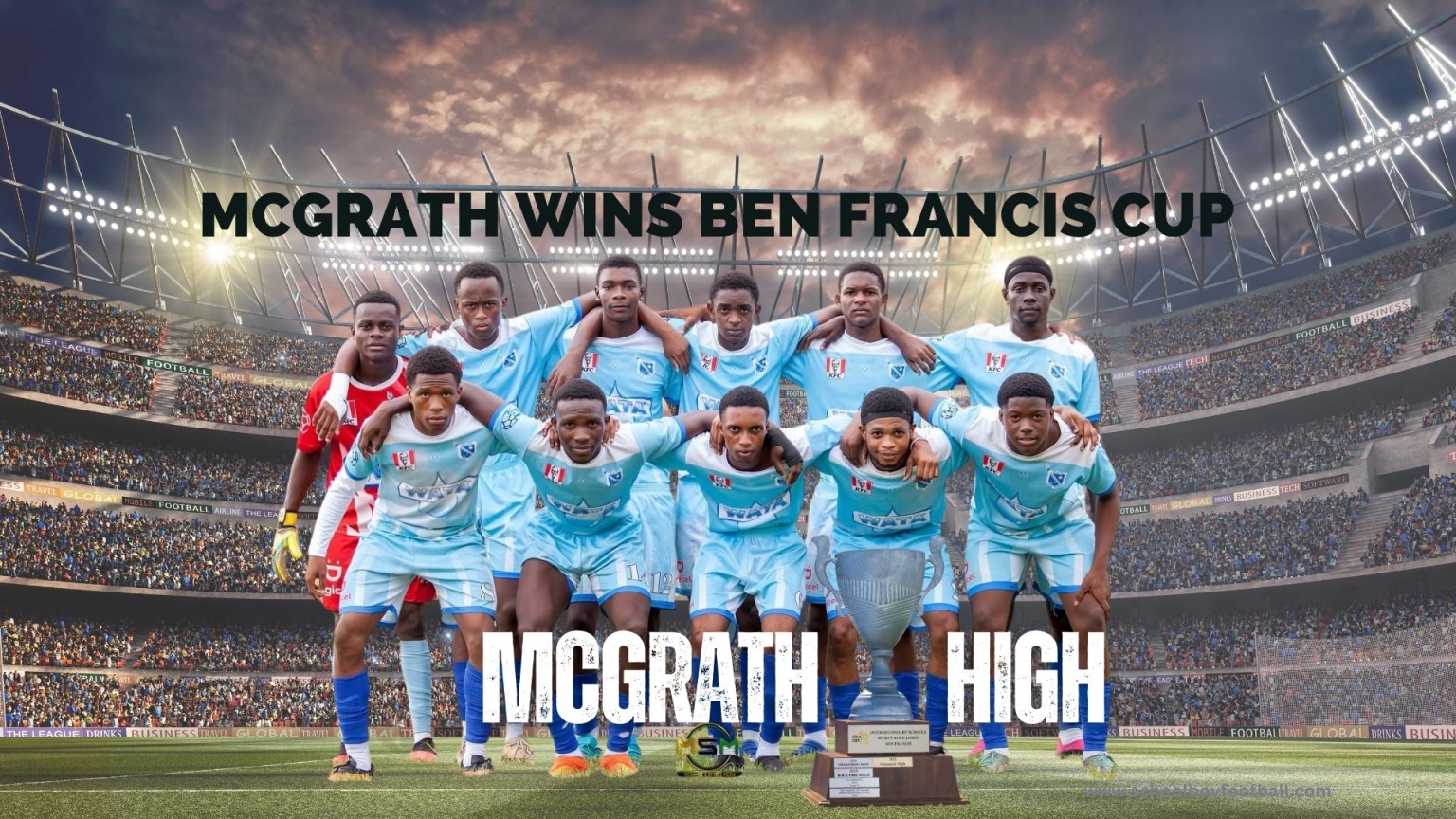 McGrath wins first ISSA title, lifting the Ben Francis trophy