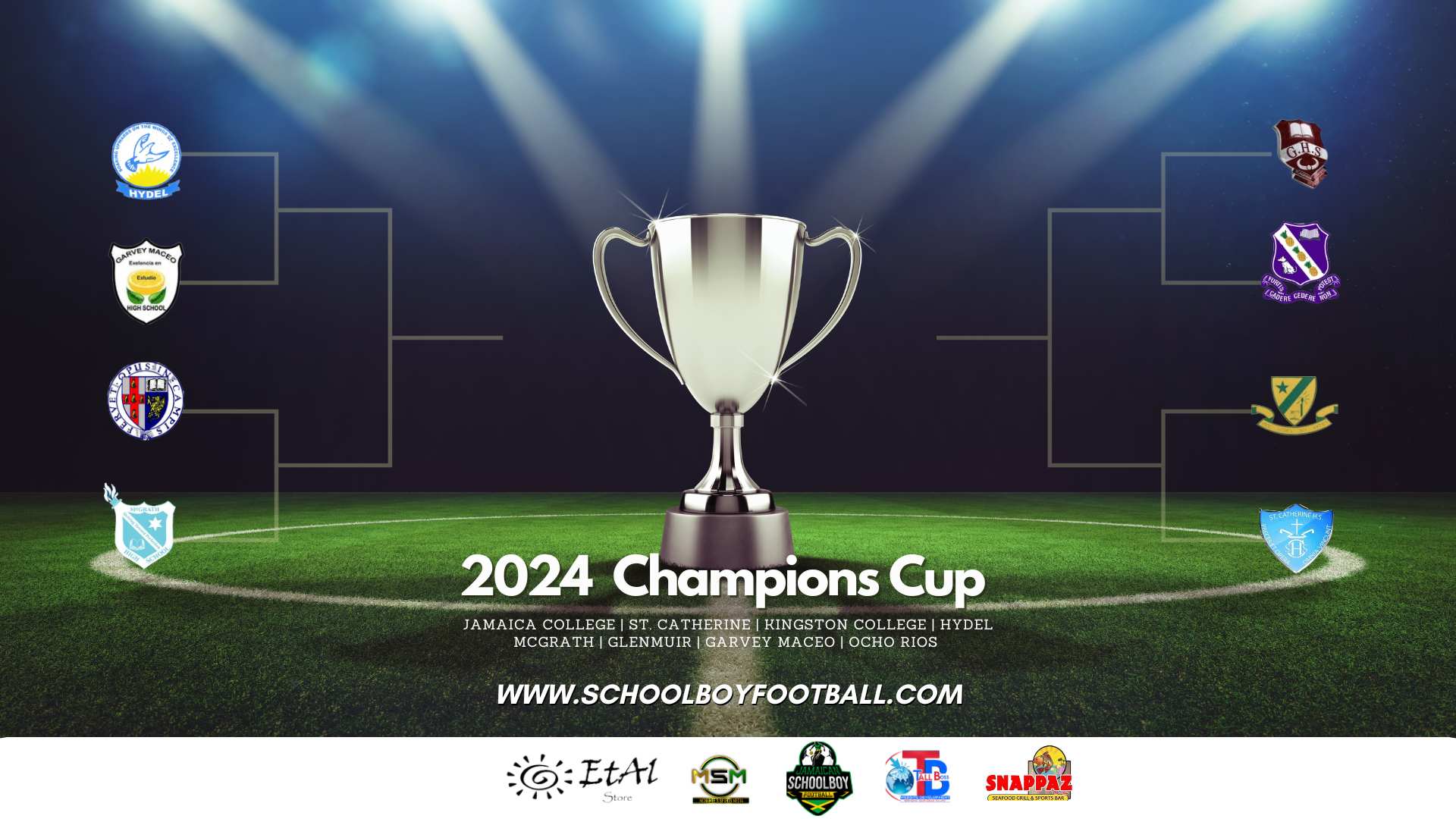 Champions Cup 2024 Jamaican Schoolboy Football